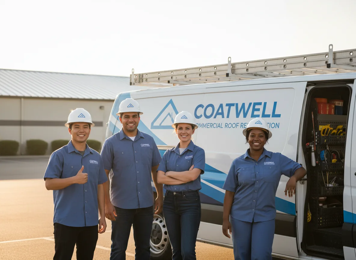 Commercial roof coating company in Campbellsport, WI